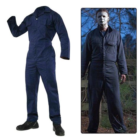 halloween michael myers cosplay|halloween kills michael myers jumpsuit.